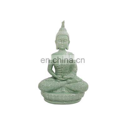 New Factory customized Handicraft Home Decoration ceramic lord buddha statue figurine