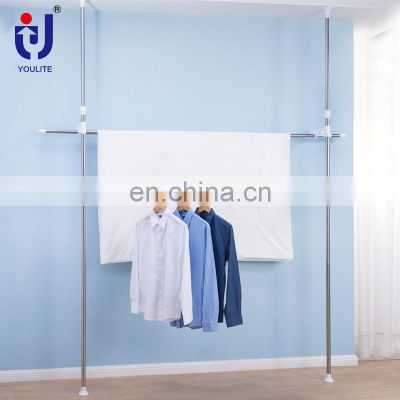 Hanging clothes drying coat rack hanger airer