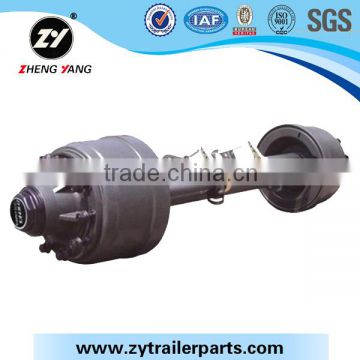 strict quality check factory wholesale lowbed axle for semi-trailer