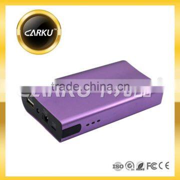 New arrival Carku fastest charging 2015 power bank model F-004 Hi-speed power bank 6000mAh with car charging full in 5 minutes