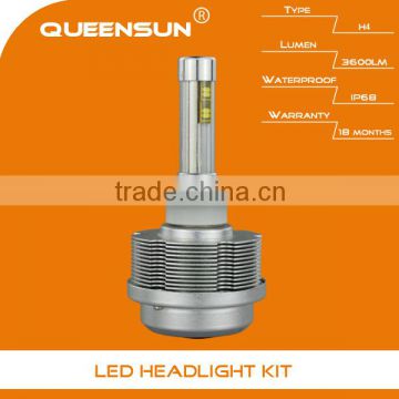 Hot sale 30W 3600lumens high power led headlight bulb h4