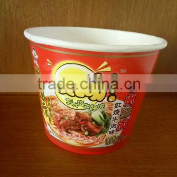 hot soup instant noodle tao bao insulated Disposable Instant Noodles Paper Cup For Hot Food                        
                                                Quality Choice