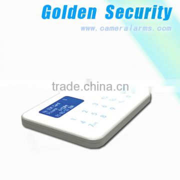 LCD intelligent Wireless home security alarm system with APP application on iphone