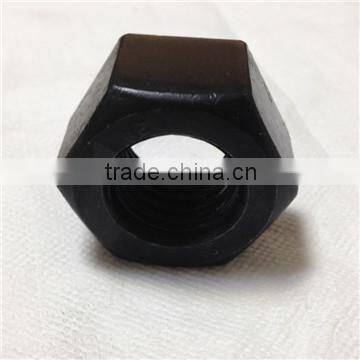 astm a194 gr 2h heavy hex nut black color high strength