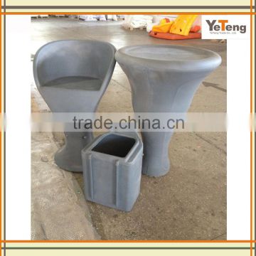 aluminum rotational table and chair mould for the bar