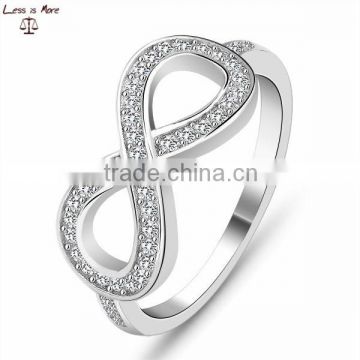New Design Fashion Wholesale Jewelry Women Fashion Zircon Ring