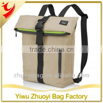 2014 China Wholesale White Canvas Backpack Bag