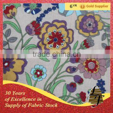 Cotton spandex twill printing fabric(15081106)