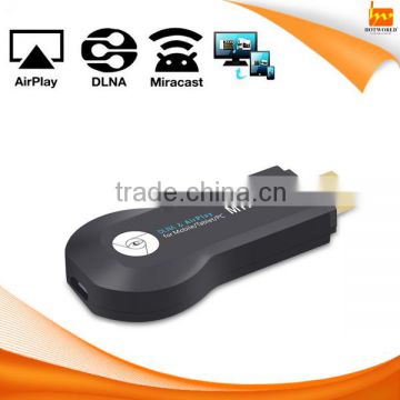 support DLNA Airplay Miracast Output 1080p Full TV Video OTA for Mobile Tablet PC TV Dongle