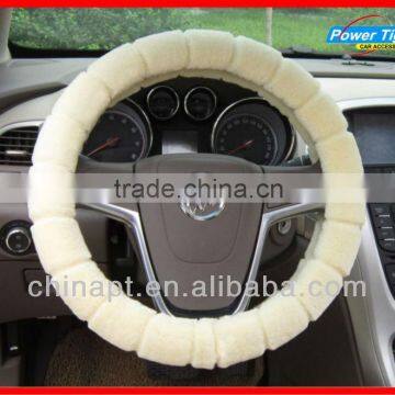 Lint heated warm car steering wheel cover