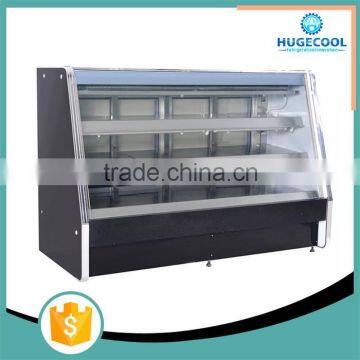 High quality supermarket Commercial Meat Freezer Refrigerator Showcase