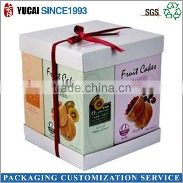 Wholesale Cardboard Lid and tary Cake Packaging Box