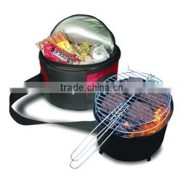 10'' Ice bag easy grill item YH28010 with BBQ tool set Factory audit