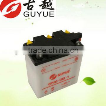 6V 6Ah Rechargeable Motorcycle Battery 6N6-3B-1