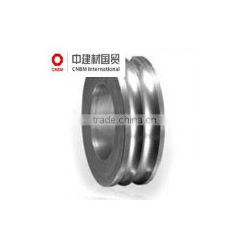 210mm Diameter for Wholesales high quality cemented carbide groove rolls for producing concrete reinforced bar
