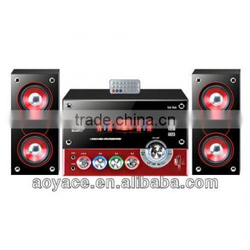 4"woofer with usb,mini led sd and remote
