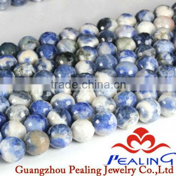 Semi Precious Gemstone Blue Sodalite Beads for bead jewelry