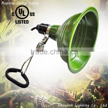 Color series 8.5" UL portable reptile clamp lamp
