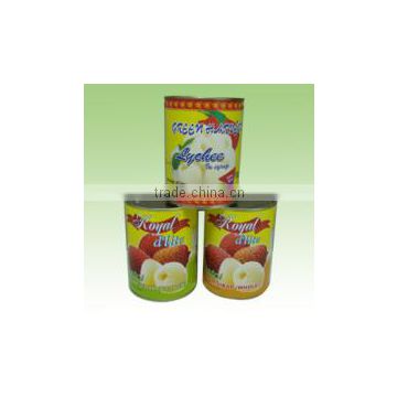 2014 New Crop lychee lichee Canned Fruit in Heavy Syrup