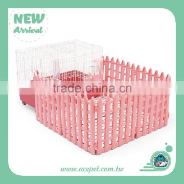 Small Animals Pet Cage with Fence