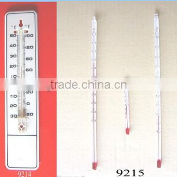 household glass thermometer