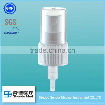 Newest style medical plastic fine mist sprayer 20/410