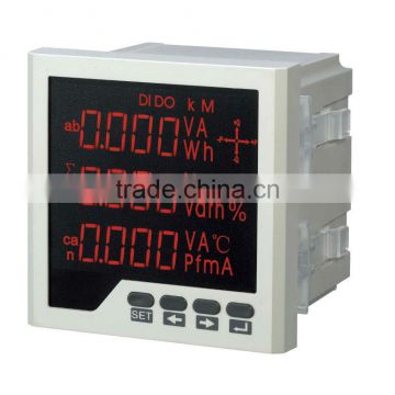 2014 newest three lines LED flexo electrical power meter