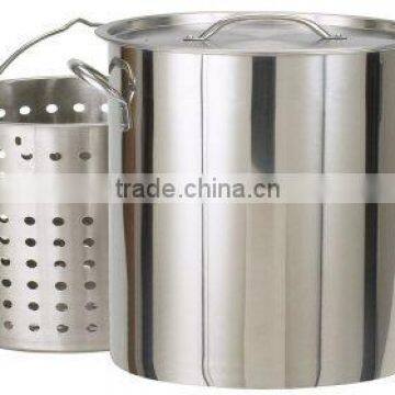 Stainless Steel Cooking Pot With Steamer