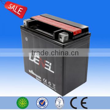 12v14ah Dry-charged maintenance-free Motorcycle Battery for Three Wheel Motorcycle Battery