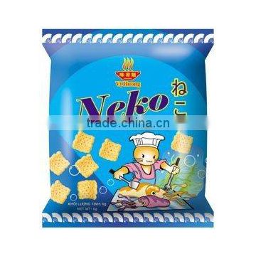 Seafood flavour snack 6g per packet