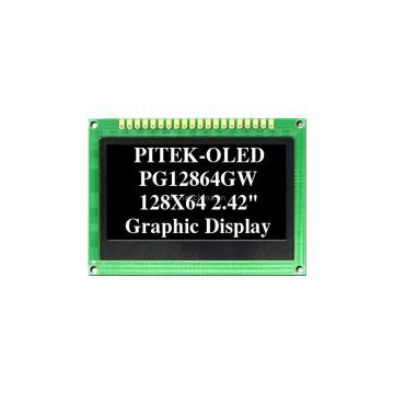 PG12864GW 128x64 Graphic OLED Display Module
