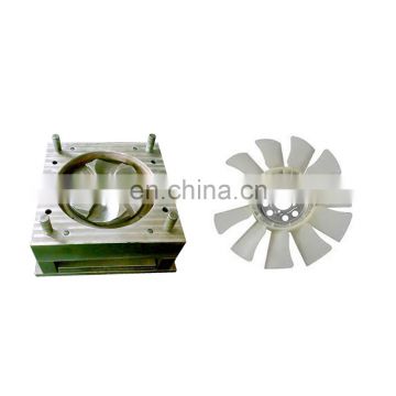 Electric household cooler parts plastic injection fan mould maker