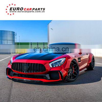 2019 AG gt front bumper for AG GT to PD style PD700  front bumper high quality FRP carbon finber & FRP material