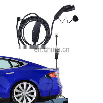 electric car tesla charger International Standard home car charging point Portable AC electric vehicle charge station