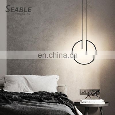Hot Sale Indoor Fashion Decoration Aluminum Acrylic Bedroom LED Modern Chandelier Pendant Lamp