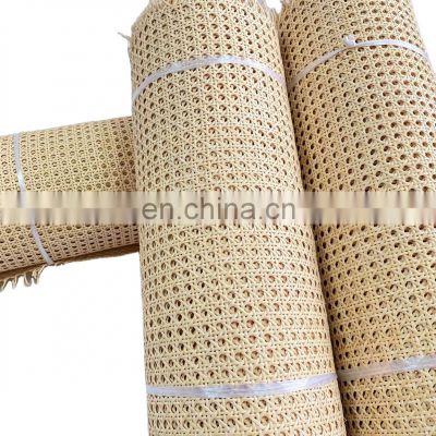 Wholesale 100 % Plastic Rattan Cane Webbing Roll and Natural Mesh best sell product using for Making Furniture from Viet Nam