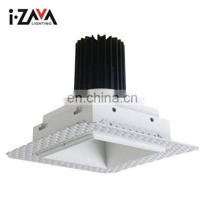 High Quality Mini Size Anti Glare Aluminum 12W 14W COB Indoor Bedroom Ceiling Recessed LED Spot Light