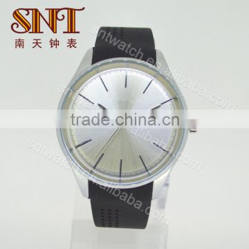 Simple silicone watch big dial watch for teenagers