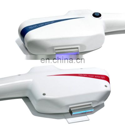 Vertical professional two handles ance pigment Removal dpl OPT big spot size ipl laser hair removal machine price laser