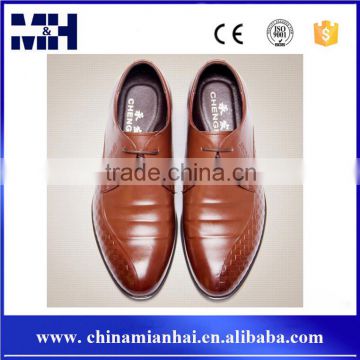Italian style lace-up pointed suit dress men wholesale shoe