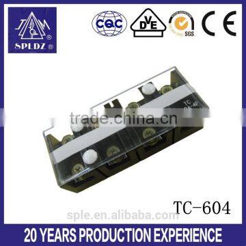 600V/60A screw double row terminal block TC-604