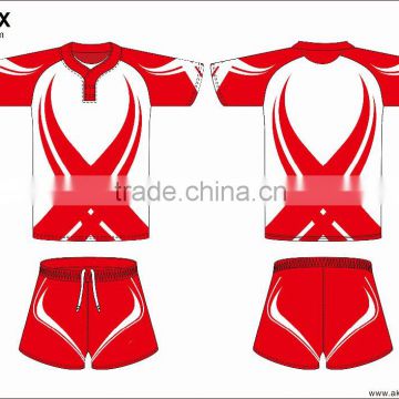 Sublimation Rugby Jersey Dry Fit Fabric