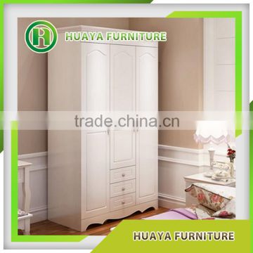 teak wood wardrobe furniture with wardrobe mirror
