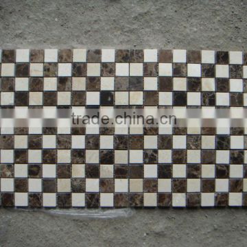 Stone marble mosaic mixed color