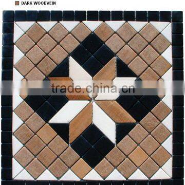 SKY- 06 Interior Marble Mosaic Medallion Water Jet