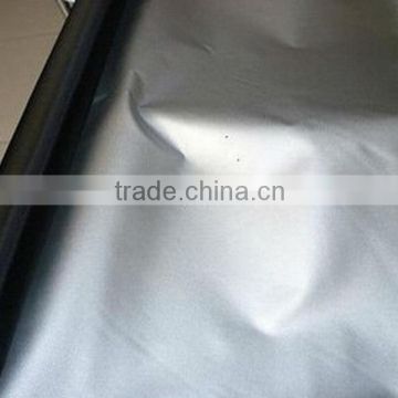 silver coated 190t polyester taffeta fabric with waterproof