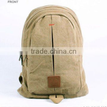 canvas leisure laptop backpack