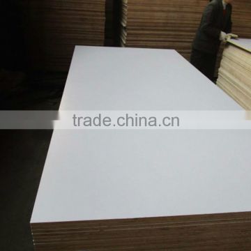 E1 glue white melamine plywood eucalyptus core