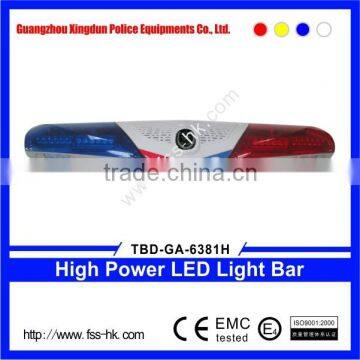 high power LED emergency warning light bar TBD-GA-6381H