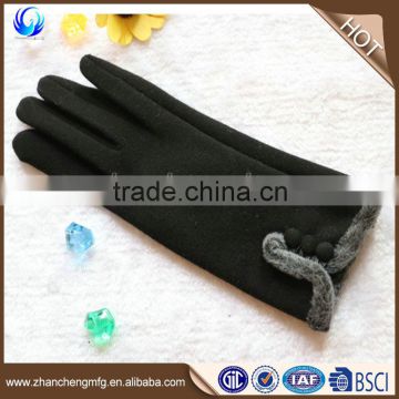 Hot sale ladies winter warm cotton gloves with great price